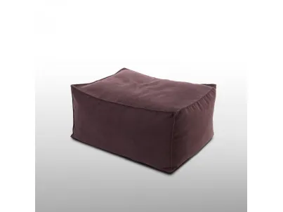 Pouf Soffice in tessuto imbottito con polistirolo di Salvetti