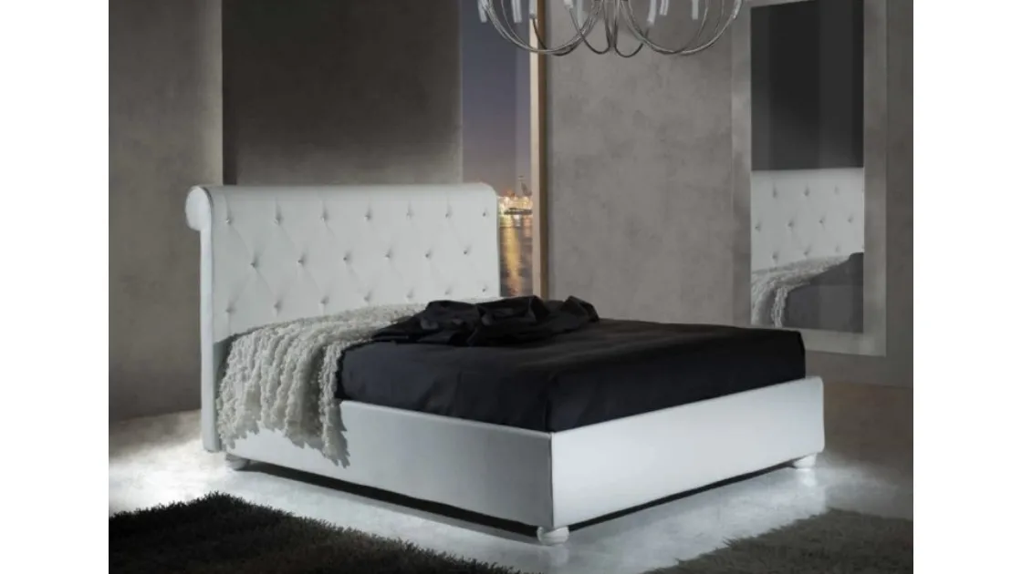 Letto classico Dallas di Baiardi