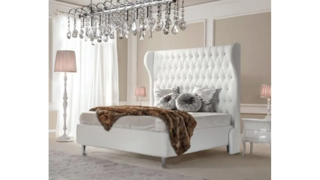 Letto con testiera Royal di Baiardi