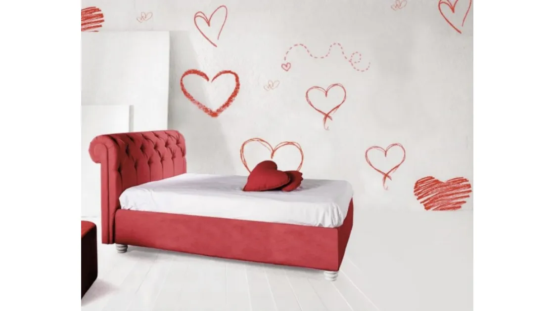 Letto Singolo London di Baiardi